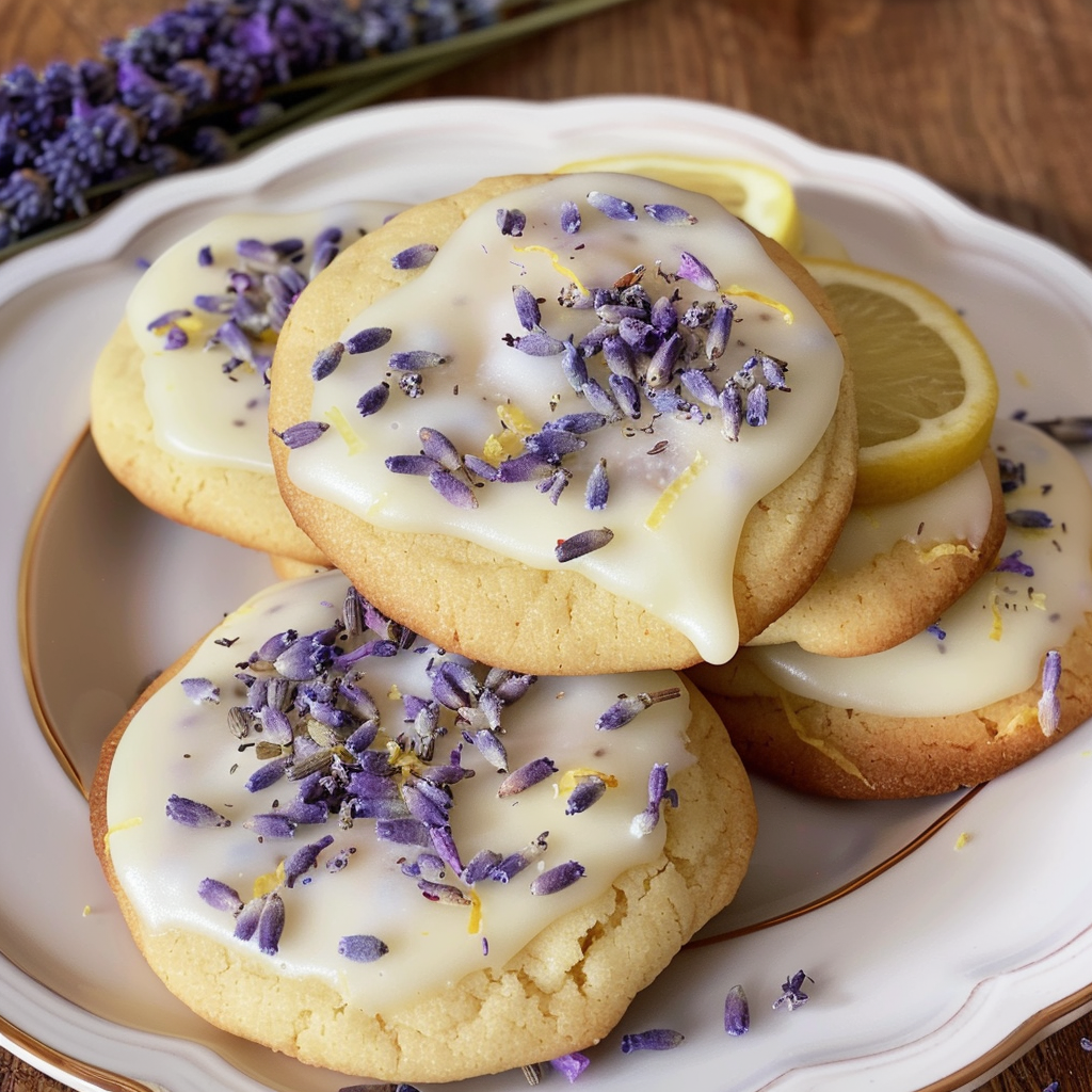 Lemon Lavender Cookies: A Zesty Floral Treat
