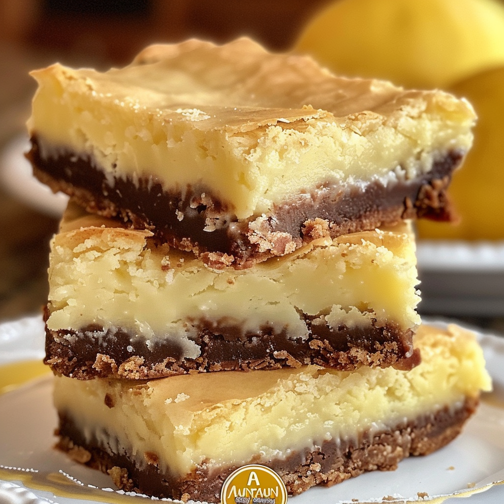 Lemon Brownie Bars: A Tangy Twist on Classic Dessert