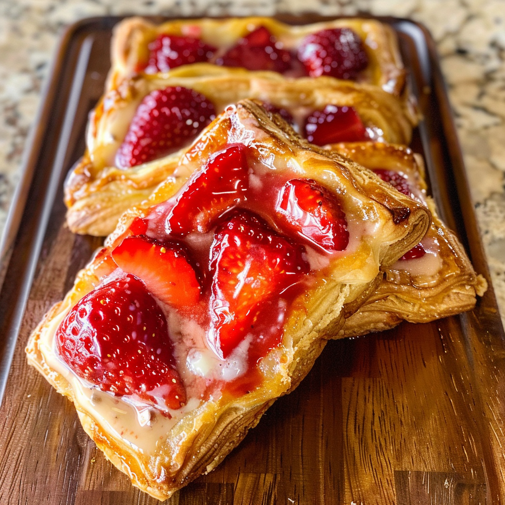 Strawberry Danish Recipe: Flaky, Sweet, and Easy to Make