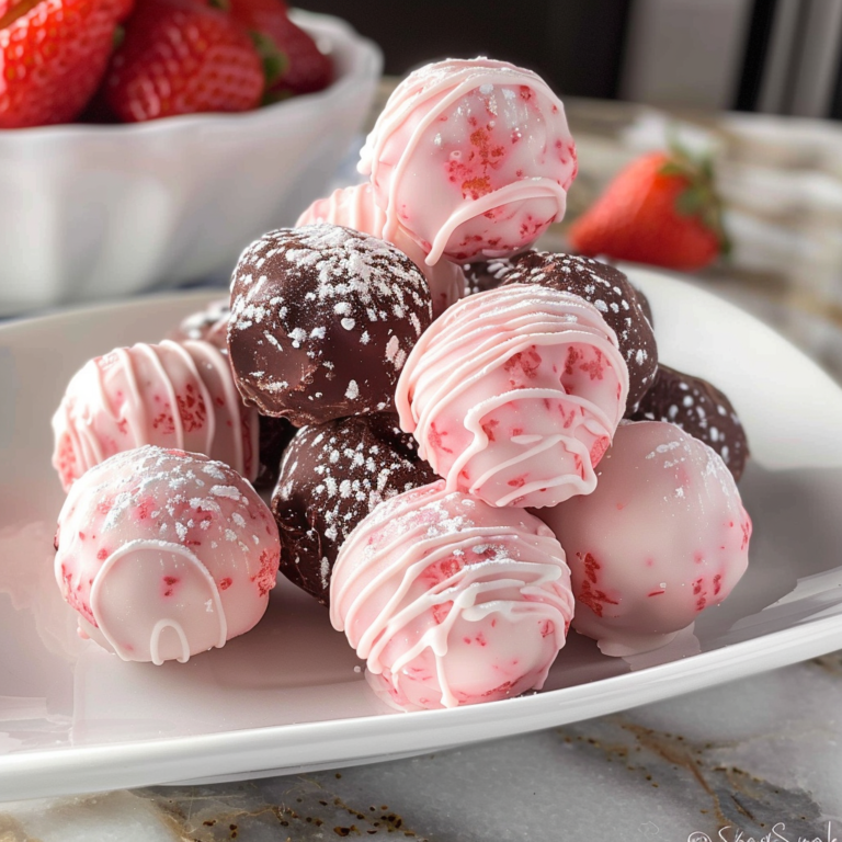 Decadent Strawberry Truffles Recipe