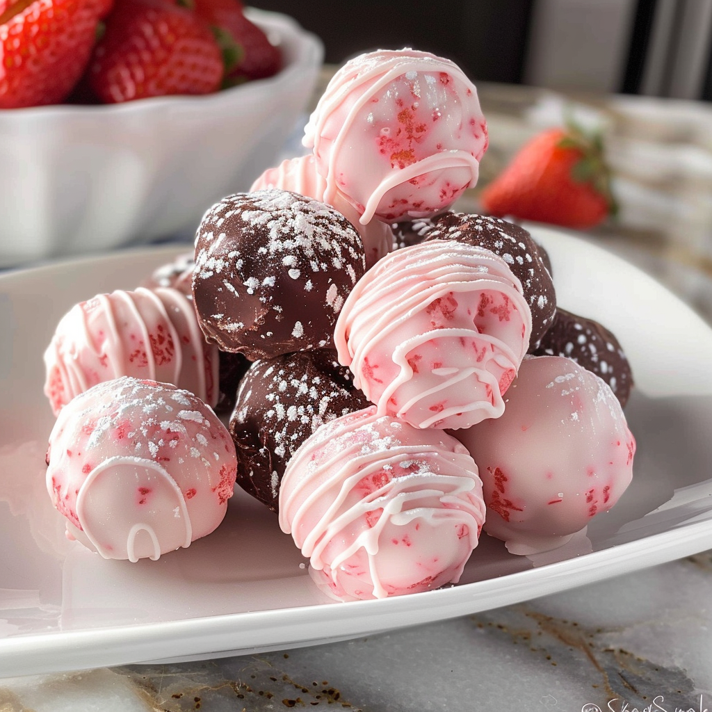 Decadent Strawberry Truffles Recipe