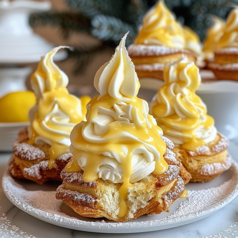 Lemon Cream Puffs: A Light and Zesty Dessert Delight