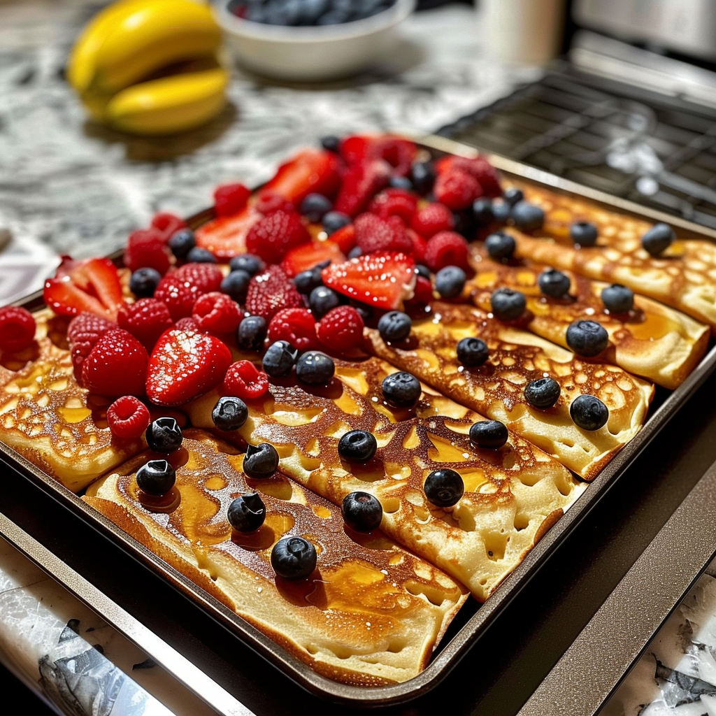 Easy Sheet Pan Pancakes You'll Love