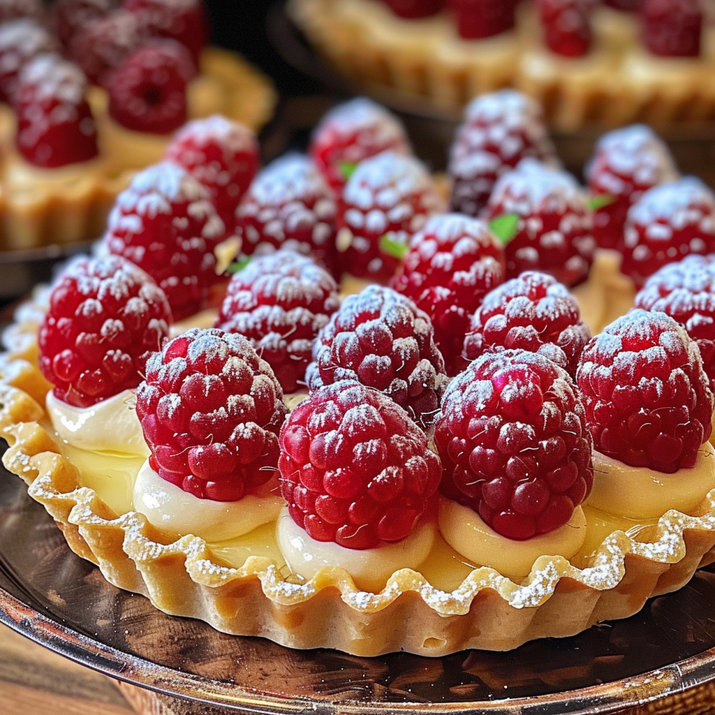 Delicious Raspberry Vanilla Tarts Perfected