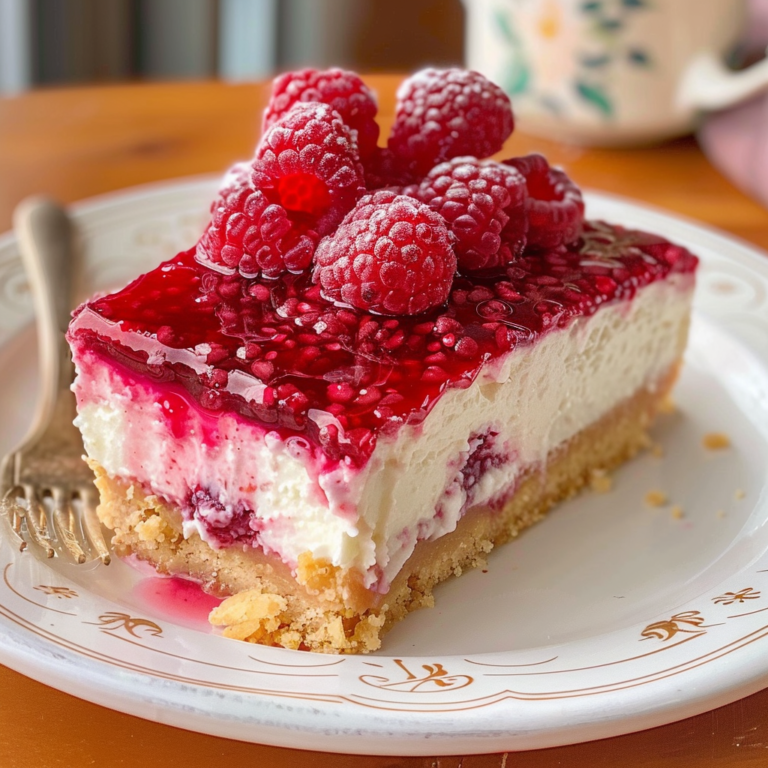 Dreamy Raspberry Cheesecake