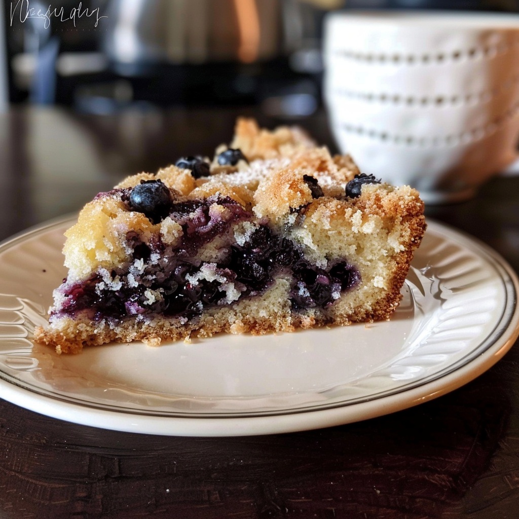 Lemon Blueberry Coffee Cake Perfection