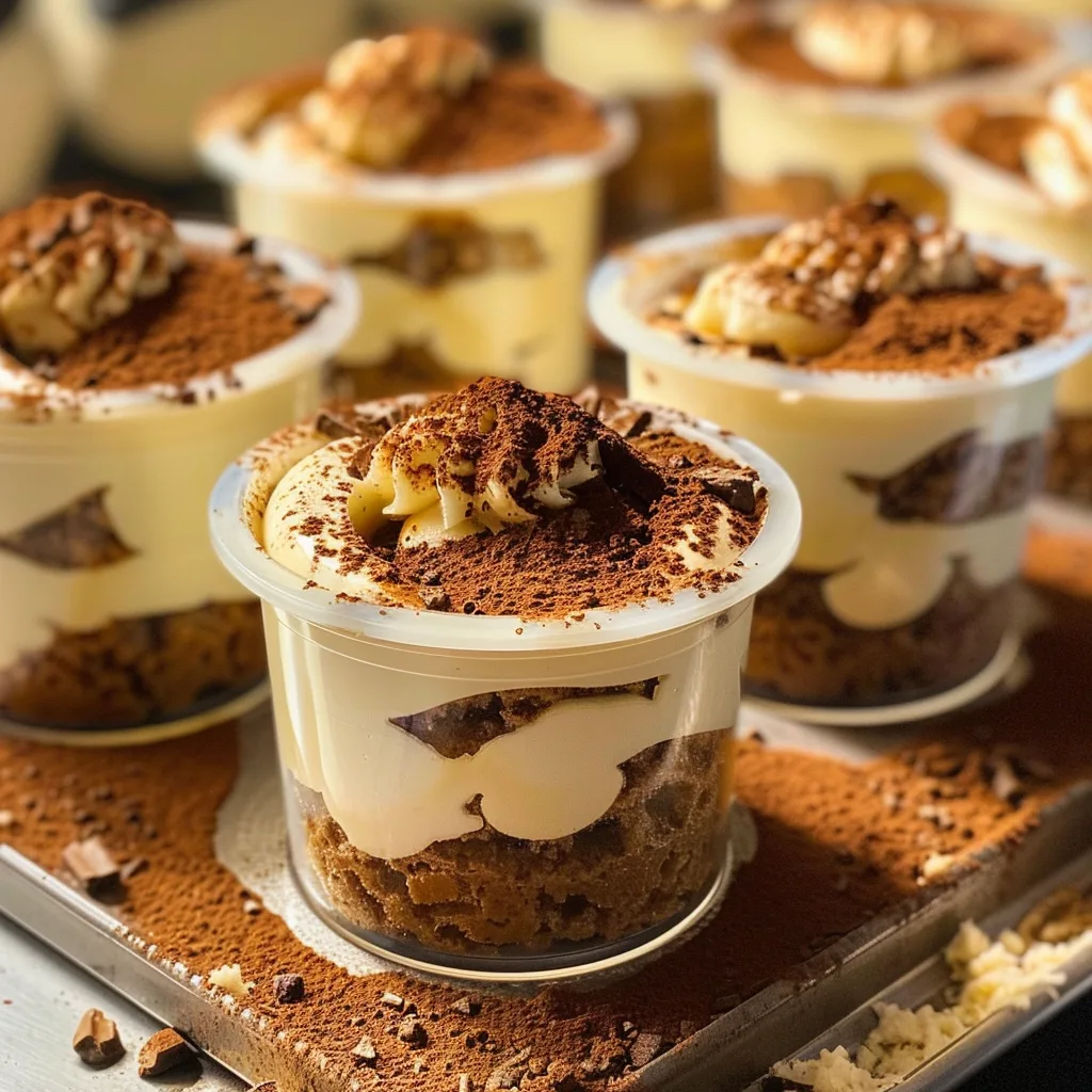 Tiramisu Cups: Easy Italian Dessert