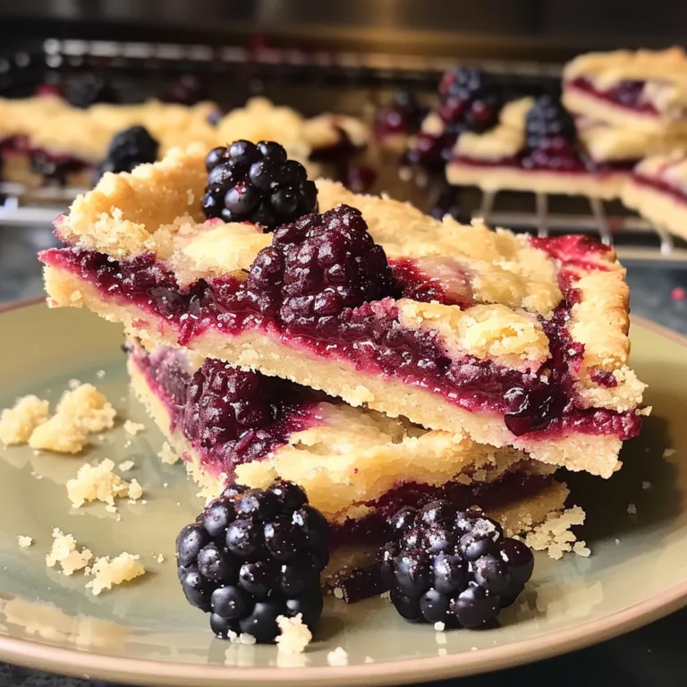 Irresistible Blackberry Shortbread Wedges