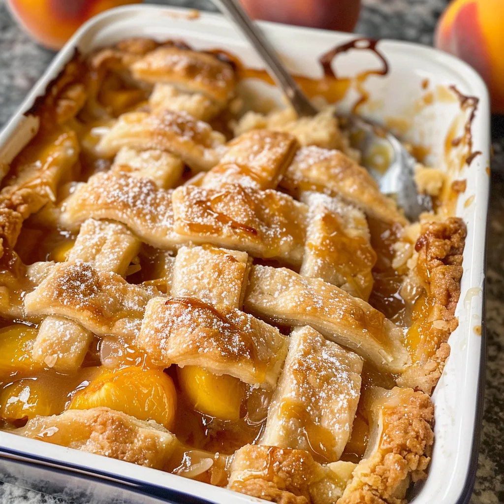 Home 46 Old-Fashioned Southern Peach Cobbler Perfection