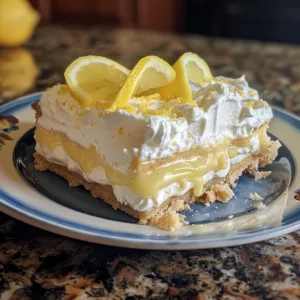 Lemon Lush Dessert Is Pure Sunshine
