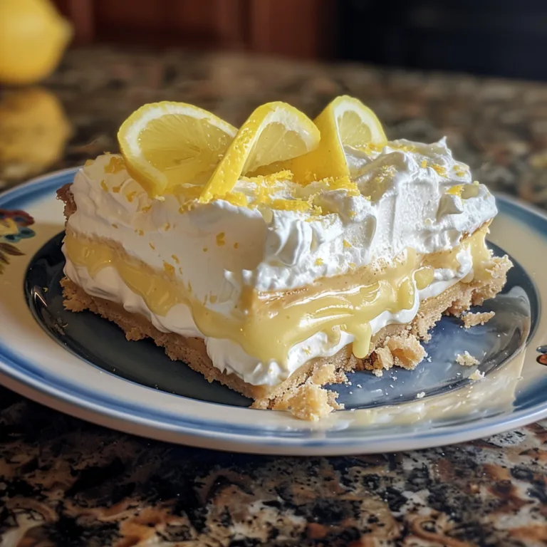 Lemon Lush Dessert Is Pure Sunshine