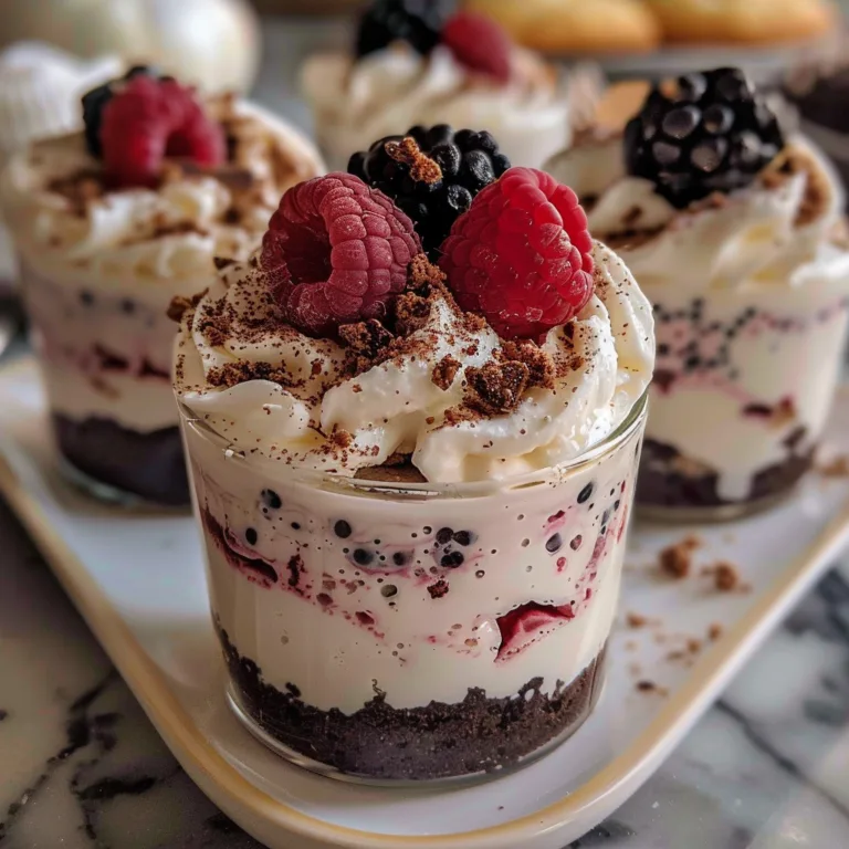 No-Bake Cheesecake Cups Perfection