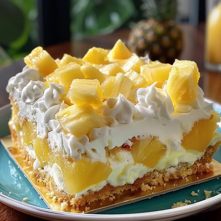 Best Hawaiian Pineapple Poke Cake Recipe
