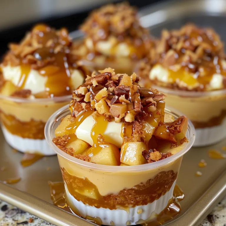 Caramel Apple Dessert Cups Recipe