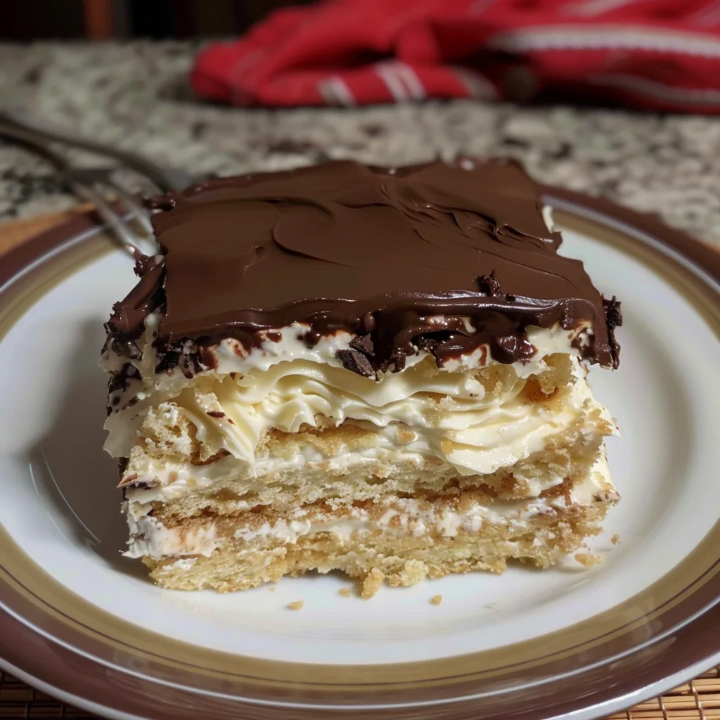 Eclair Icebox Cake: A No-Bake Dream