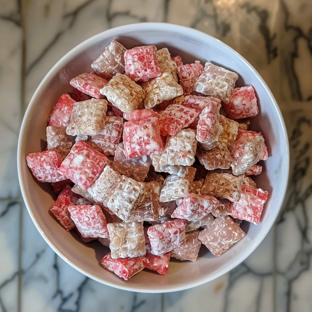 Strawberry Chex Muddy Buddies Recipe