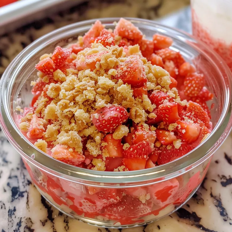 Strawberry Crunch Topping Perfection