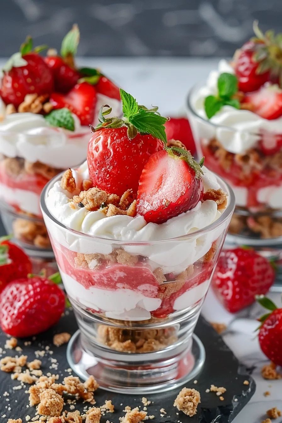 No-Bake Strawberry Cheesecake Parfaits - Valerie Recipes 7 image 1776955399839