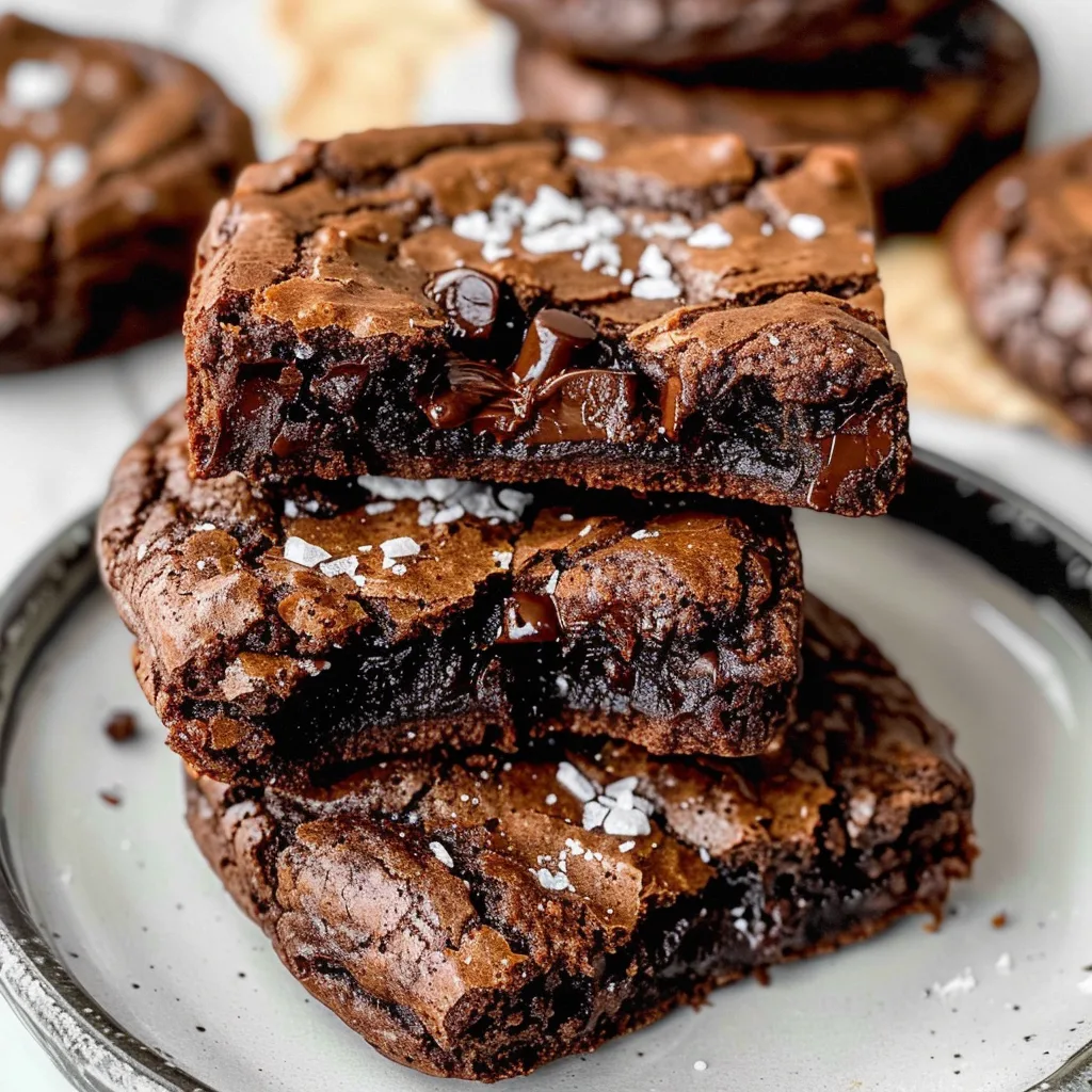 The Best Fudgy Chewy Browkies (Brookies)