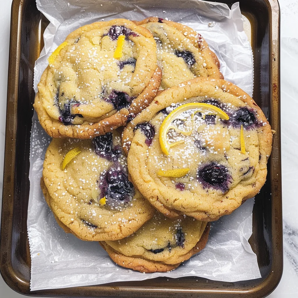 Lemon Blueberry Cookies - Browned Butter Blondie | Recipe 2024