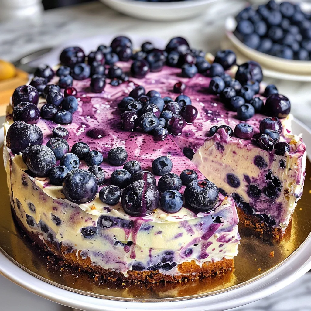 Nova Scotia Blueberry Cream Cake Perfection