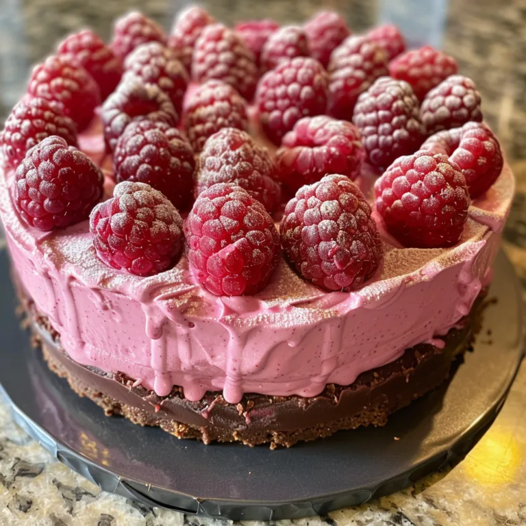 Raspberry Mousse Recipe - Emma's Cake Studio