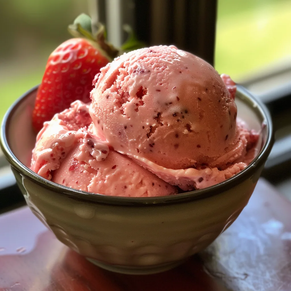 Strawberry Lemon Sorbet: A Refreshing Summer Treat
