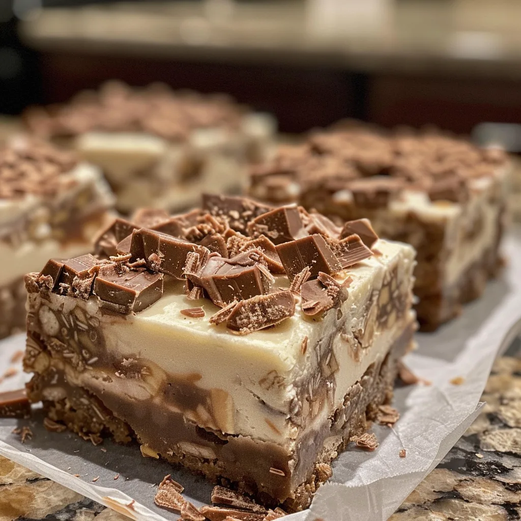 Graduation Party No Bake Dessert Bars