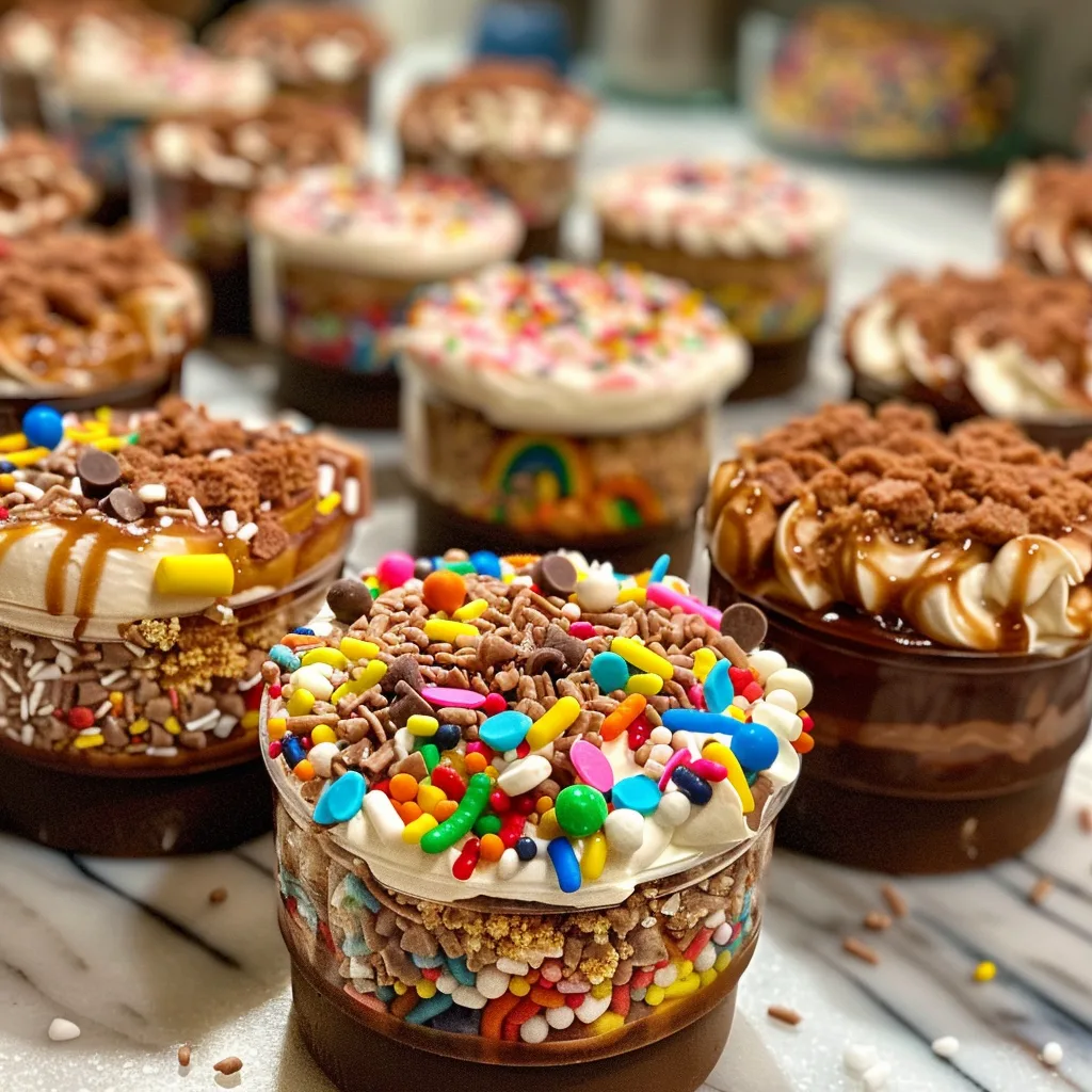 Mini No Bake Dessert Cups for a Crowd
