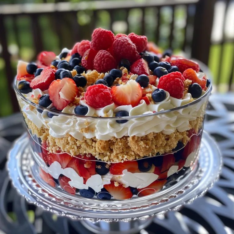Memorial Day No Bake Dessert Easy