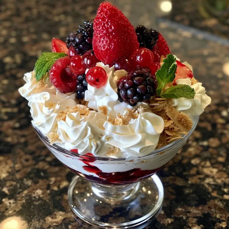 Cool Whip Berry Parfait Dessert Is Easy