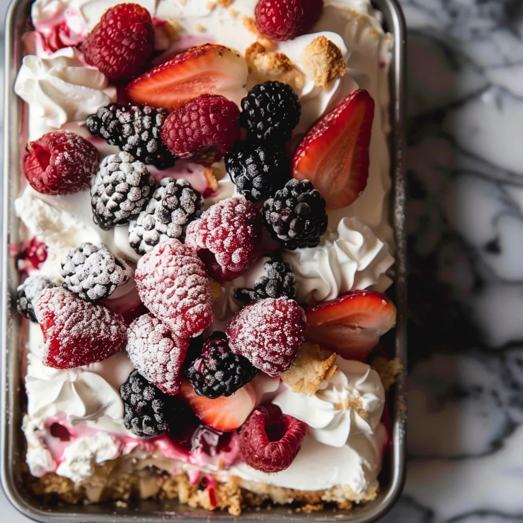 No Bake Summer Dessert Recipes for a Crowd