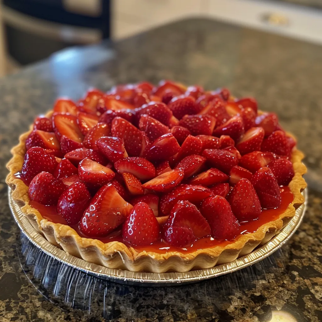 No Bake Sugar Free Strawberry Pie
