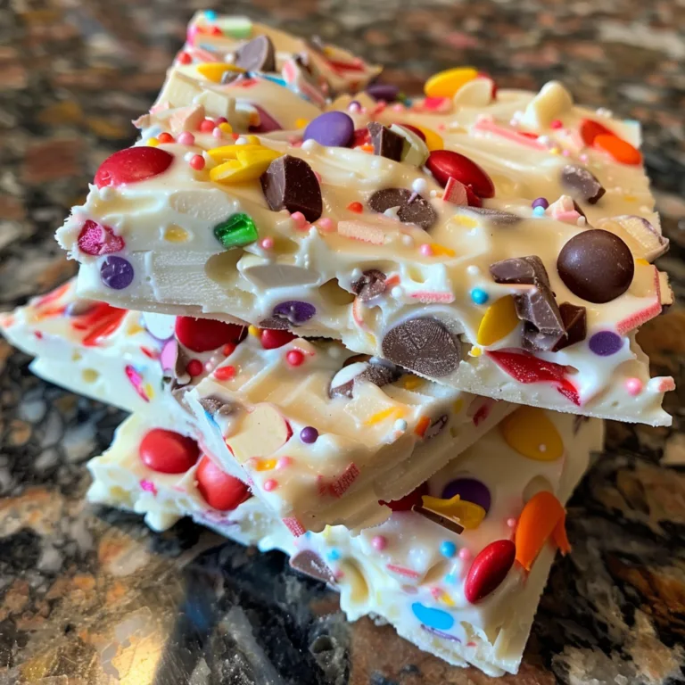 No Bake Frozen Yogurt Bark Recipe