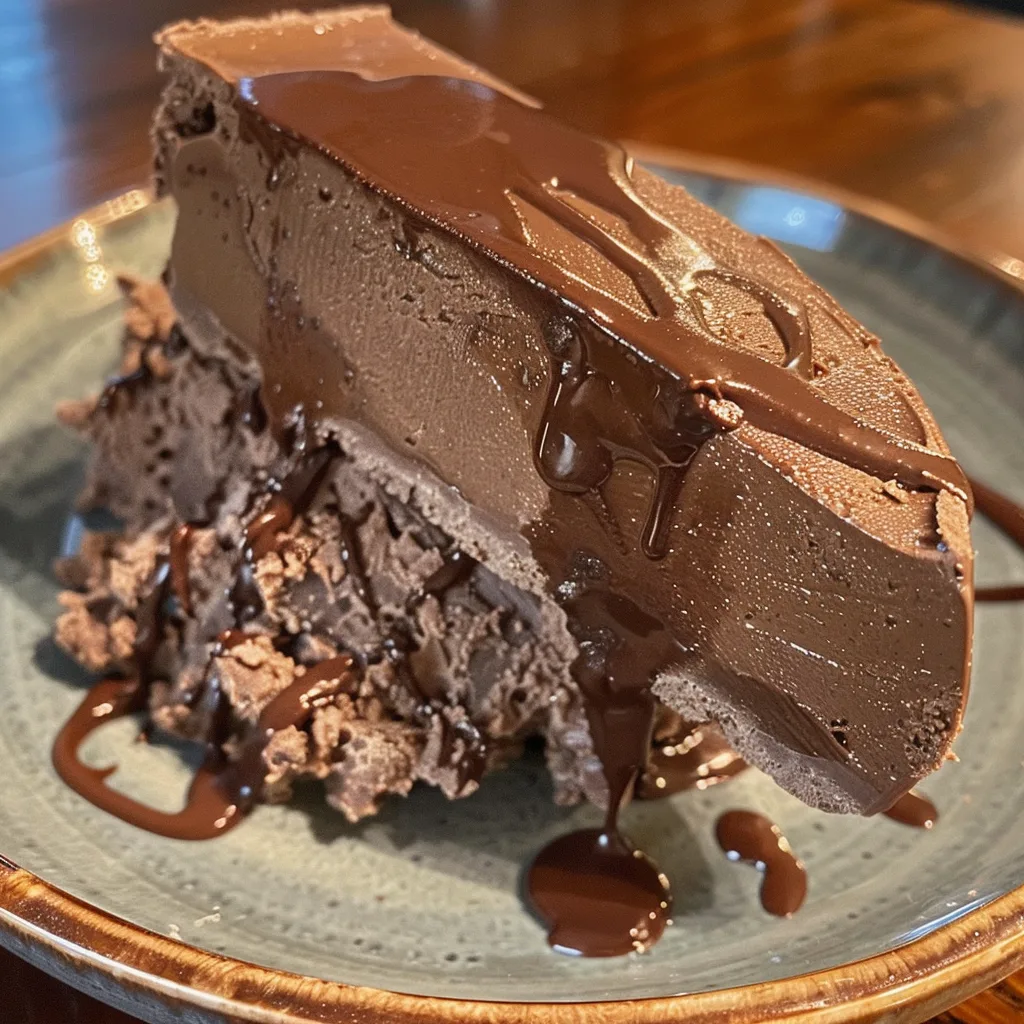 No Bake Chocolate Fudge Popsicle Pie