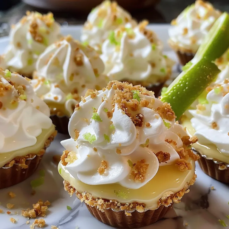 Mini Key Lime Pies: A Zesty Delight