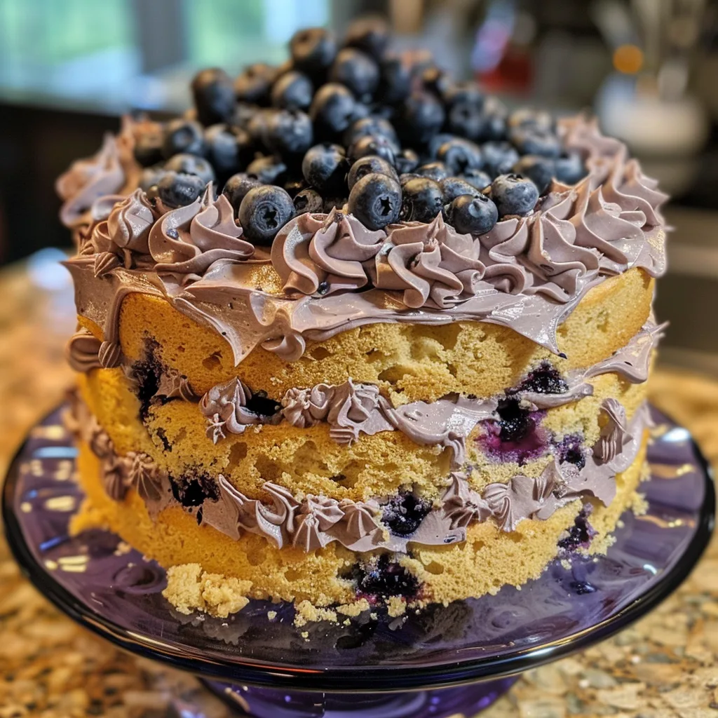 Blueberry Blueberry Cake Cake Recipe