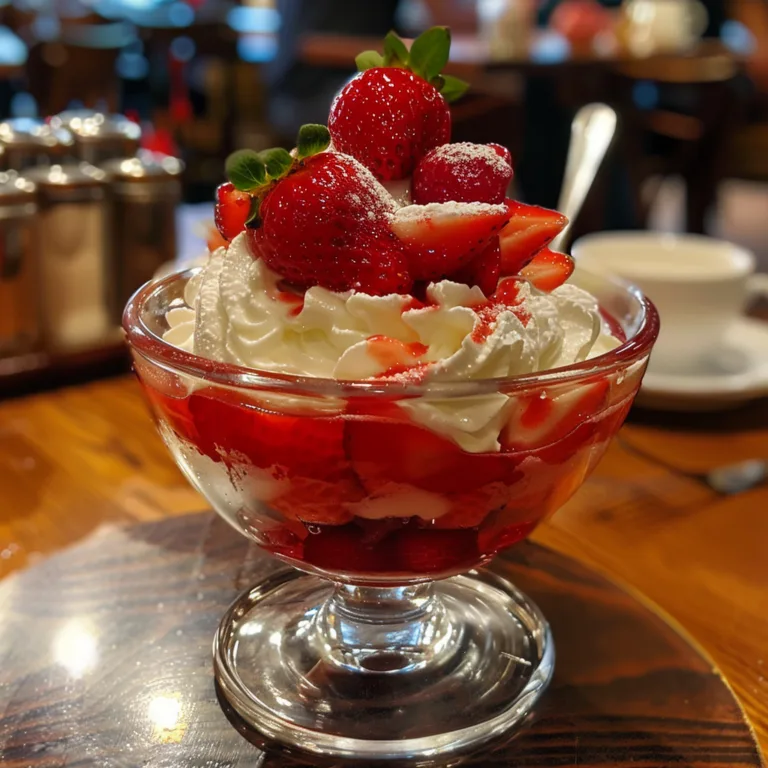 Strawberry Delight Dessert: Easy & Refreshing Recipe