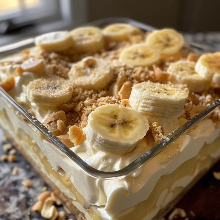No Bake Banana Cream Dessert: Easy & Delicious