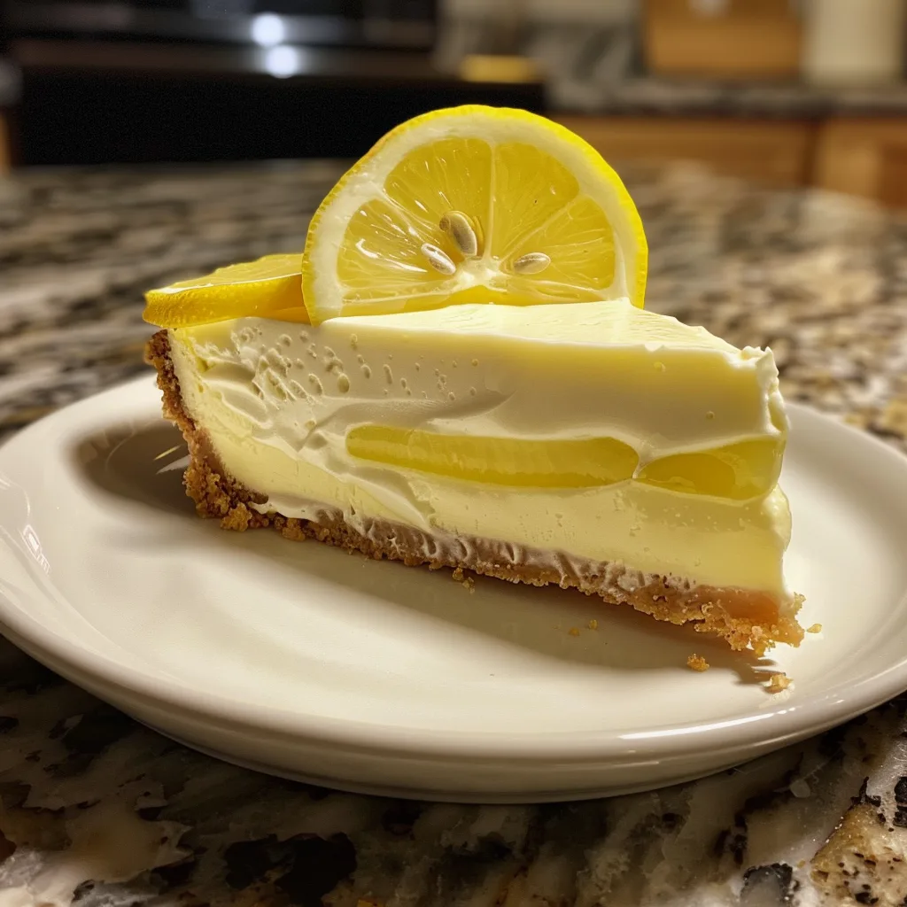 Creamy Lemon Cheesecake No Bake Perfection