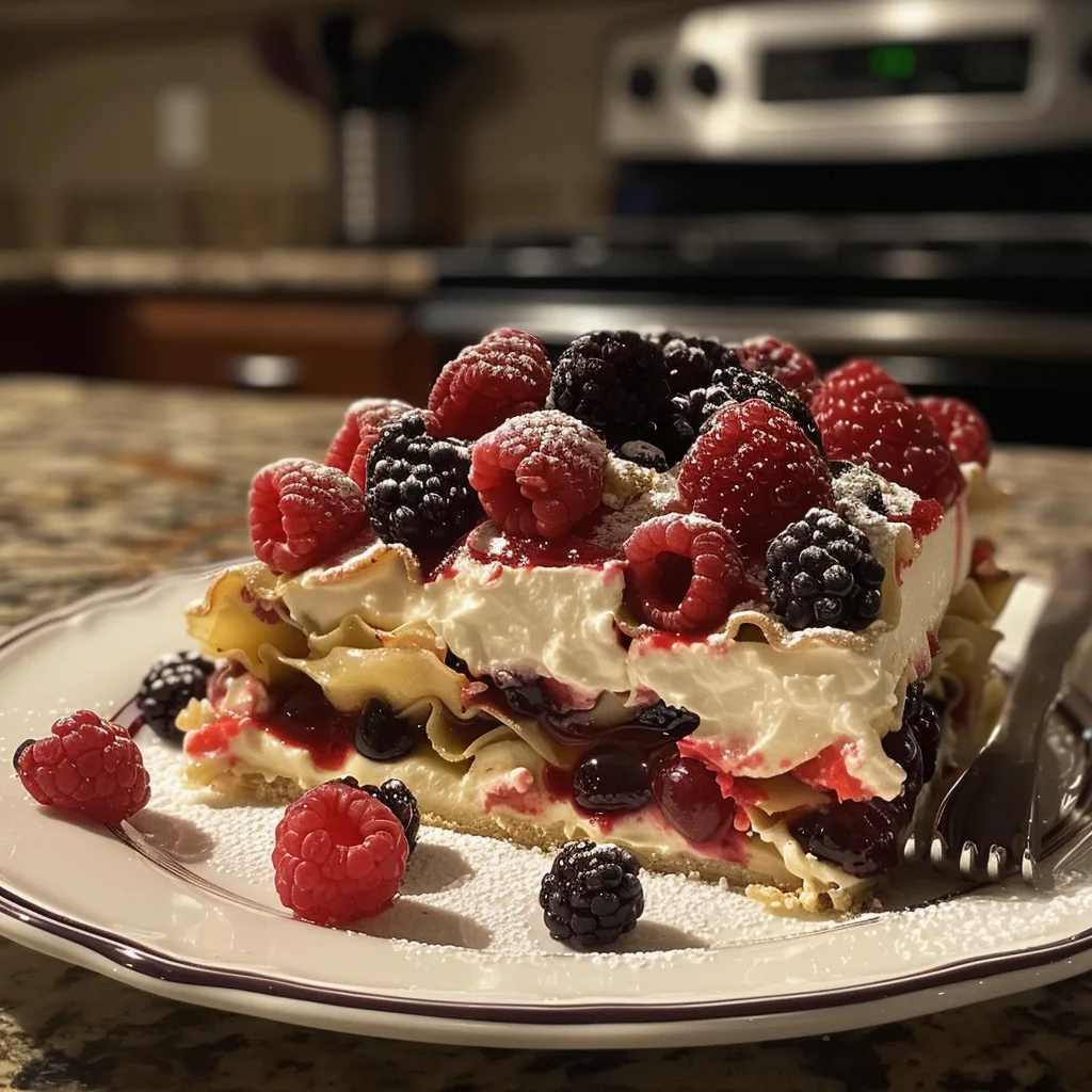 Very Berry Dessert Lasagna