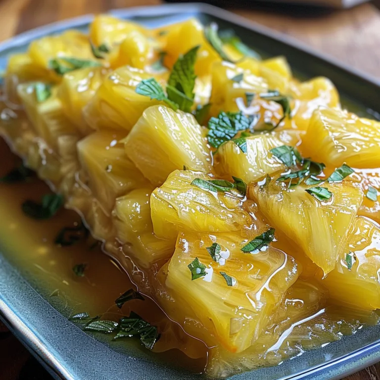 Pineapple Dessert Recipes: Tropical Delight