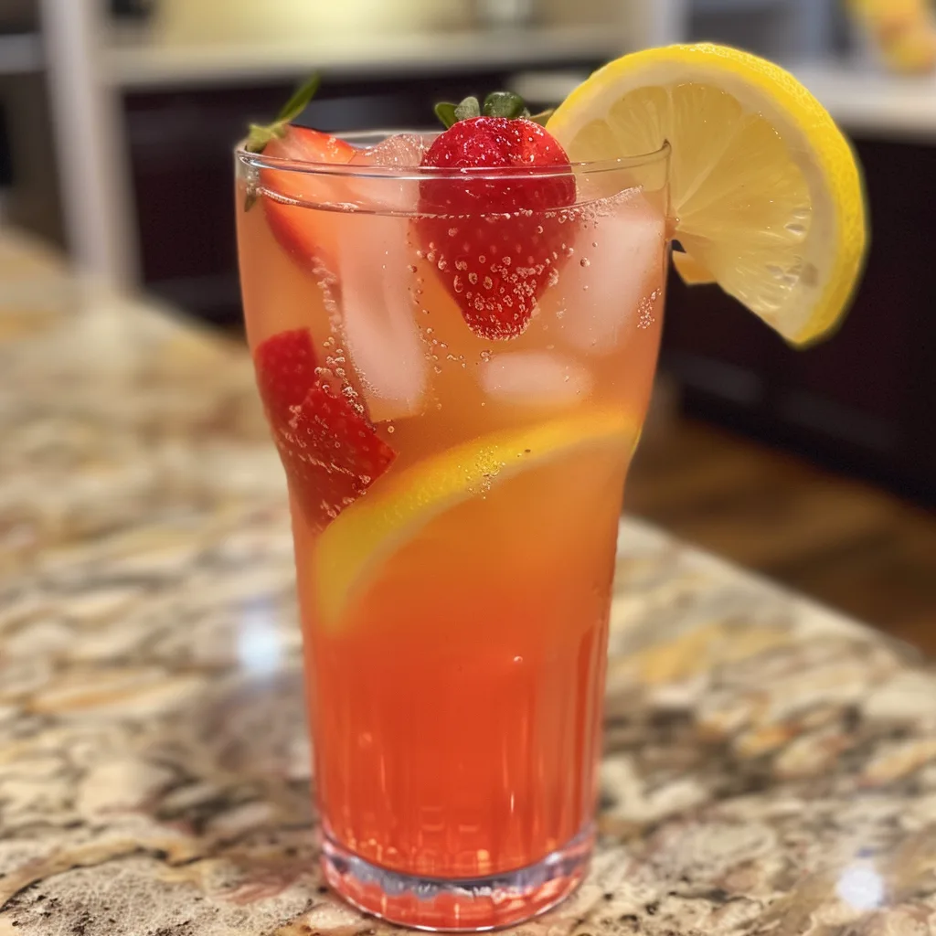 Strawberry Lemonade Drinks Easy
