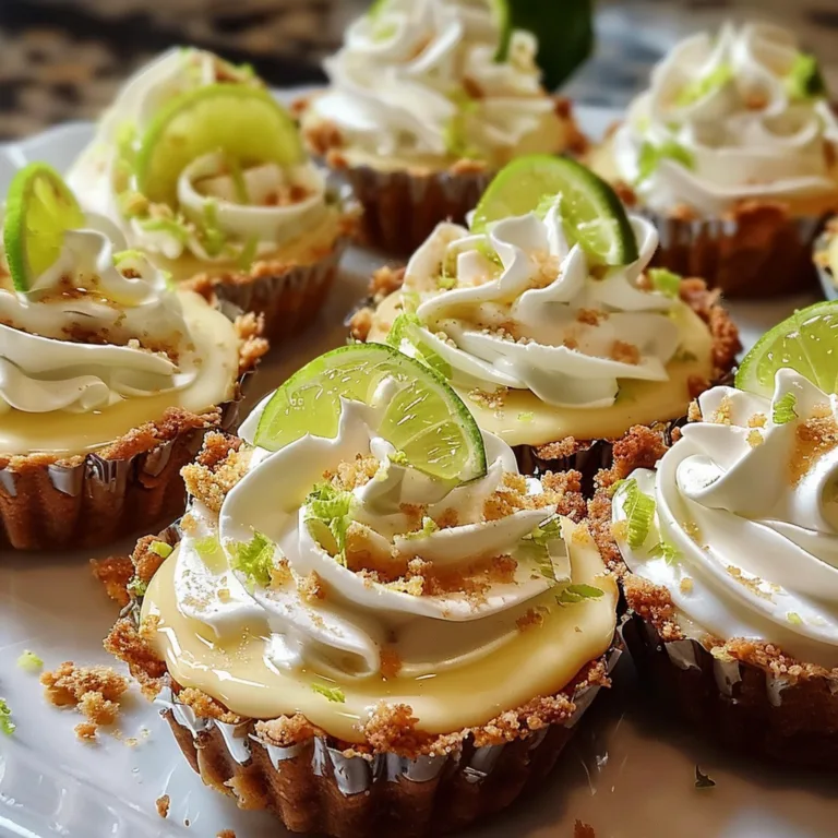 Mini Key Lime Pies: A Tart & Sweet Delight
