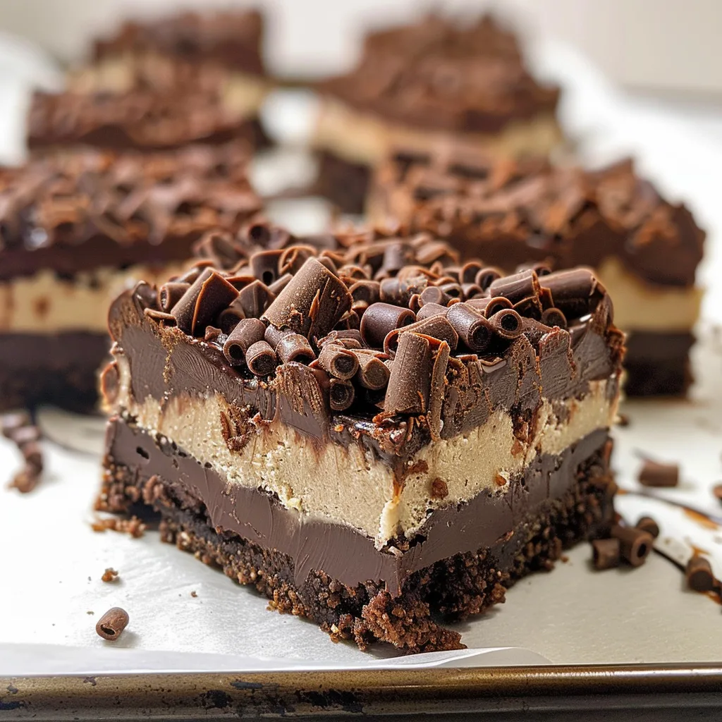 Decadent Chocolate Cheesecake Bars Recipe