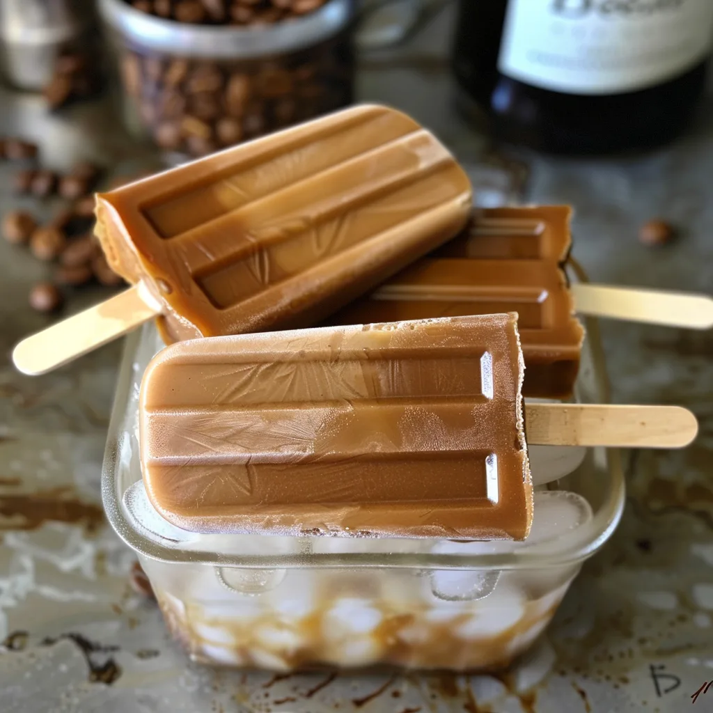 Coffee Popsicles: Easy Frozen Summer Treat