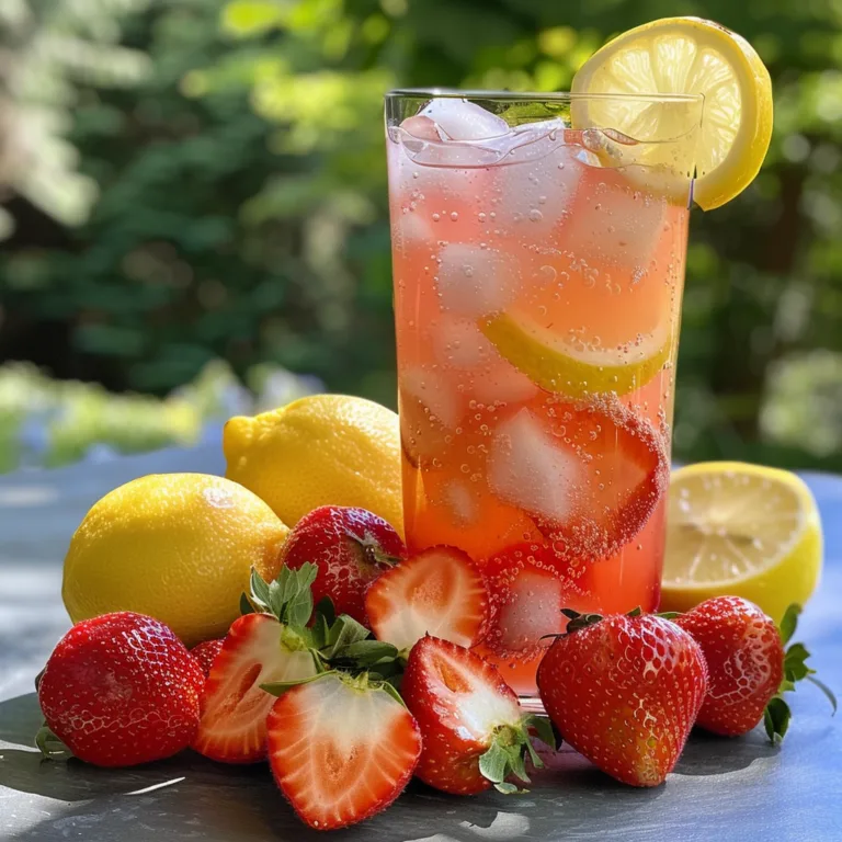 Fresh Strawberry Lemonade For Hot Summer Days