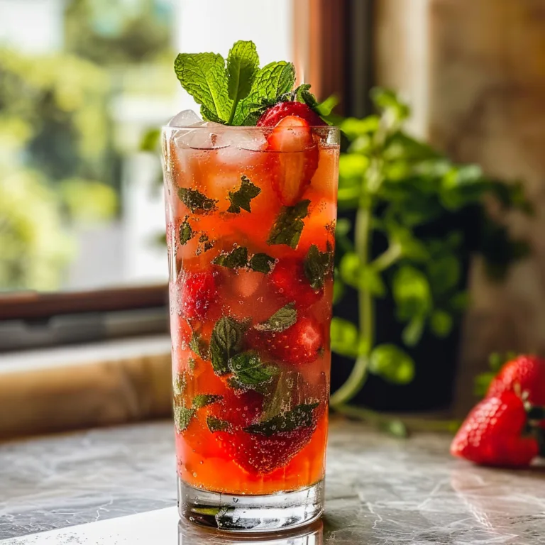 Fresh Strawberry Mint Mocktail Recipe: Ultimate Guide