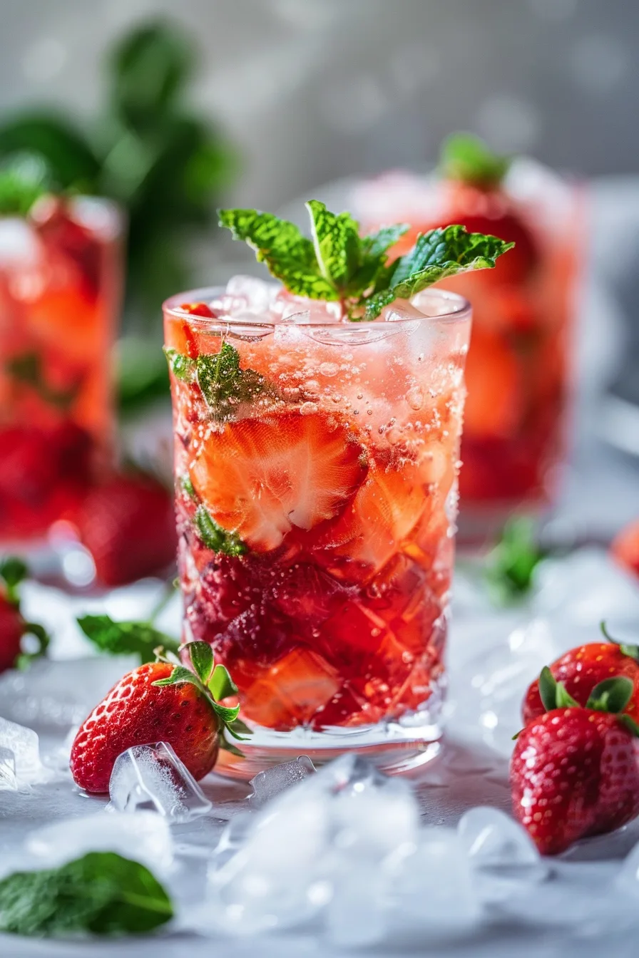 Fresh Strawberry Mint Mocktail Recipe: Ultimate Guide 6 image 1778103530016