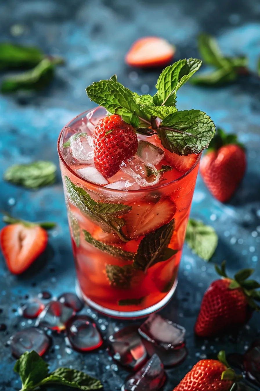 Fresh Strawberry Mint Mocktail Recipe: Ultimate Guide 7 image 1778103531937